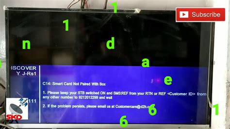 [Resolved] Videocon Industries — c14 :smart card not paired with 